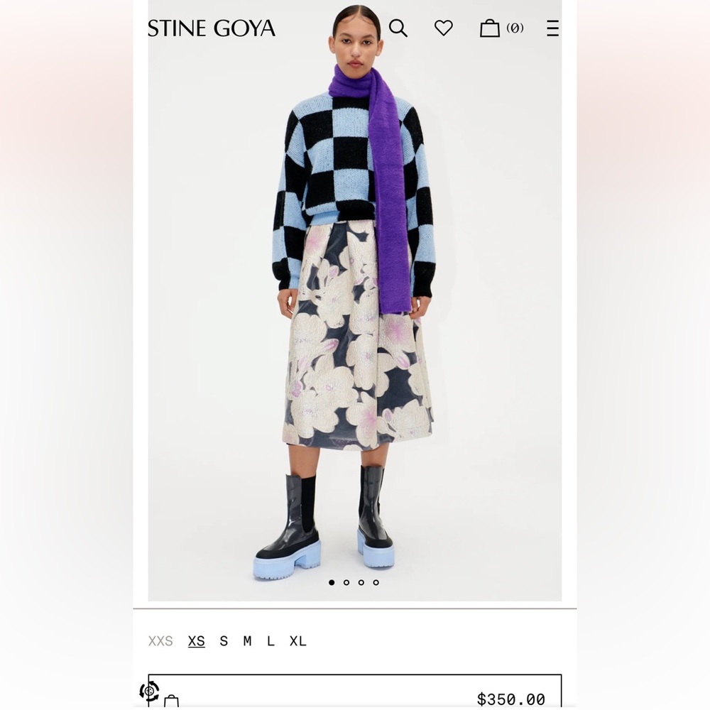 Stine Goya RUE SKIRT - JASMINE PINK